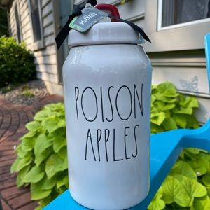 Rae Dunn x Disney poison apples canister